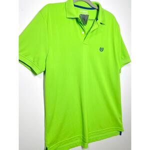 Chaps Sport Light Weight Performance Breathable Casual Peppy Golf Polo Men's Med